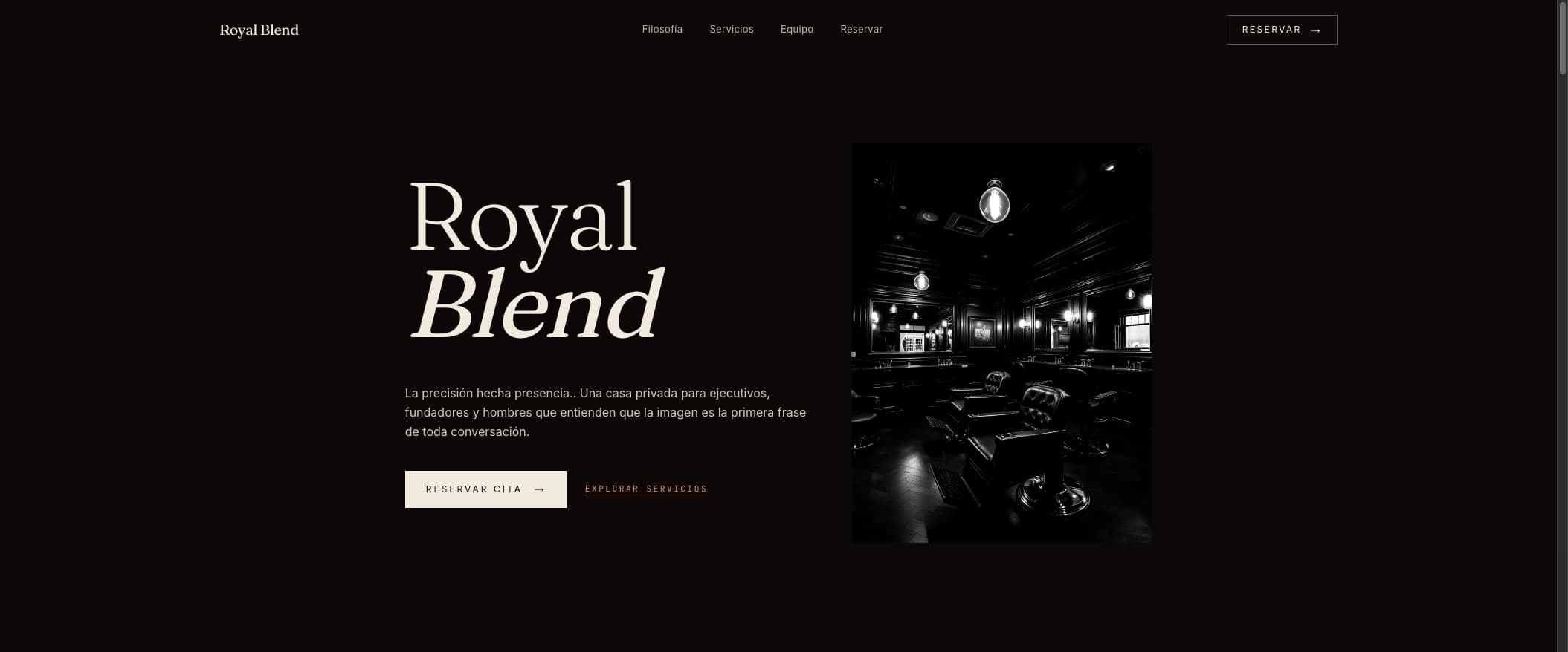 Barberia Royal Blend - vista 1
