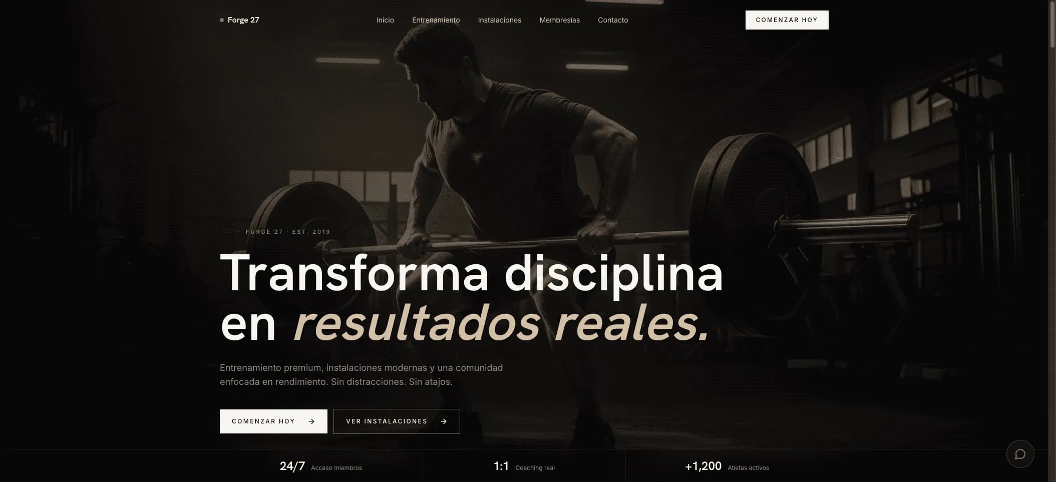 Gimnasio Forge 27 - vista 1