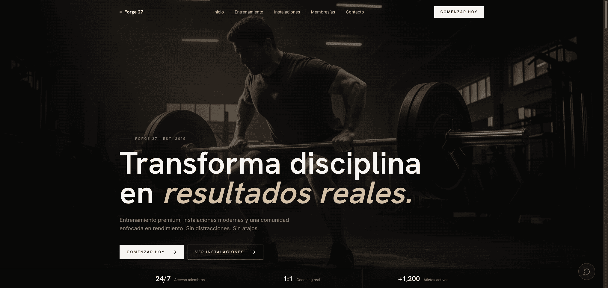Gimnasio Forge 27 - vista 1