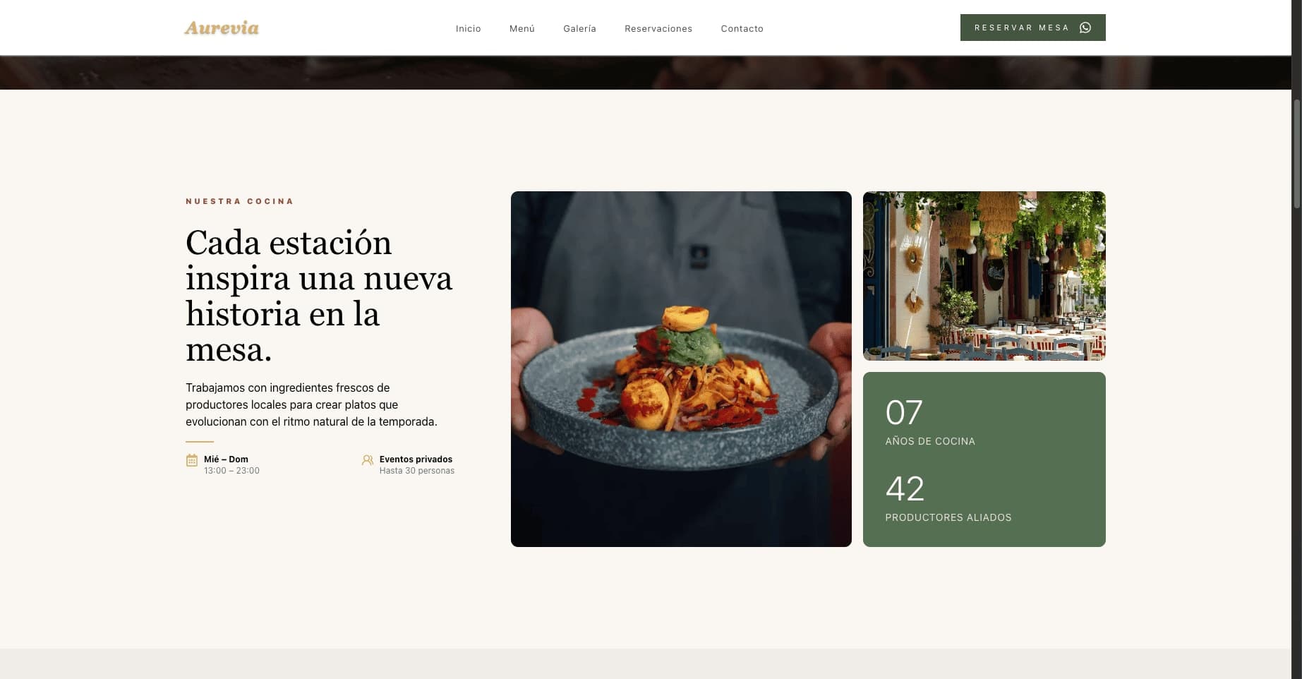 Restaurante Aurevia - vista 2